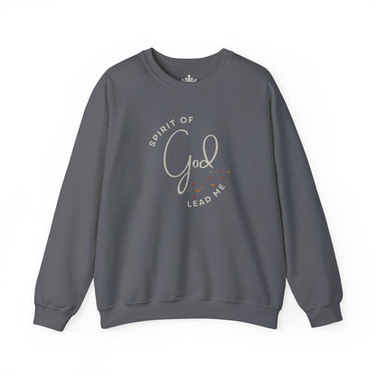 "Spirit Lead Me" (Dark Fabric Design) Women's Sweatshirt