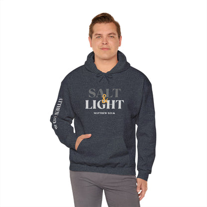 Salt And Light Hoodie-Dark Fabric Design