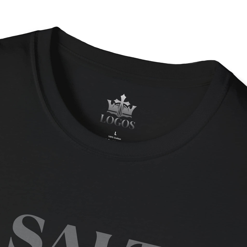"Salt & Light" Lightweight Christian T-Shirt-Dark Fabric Design