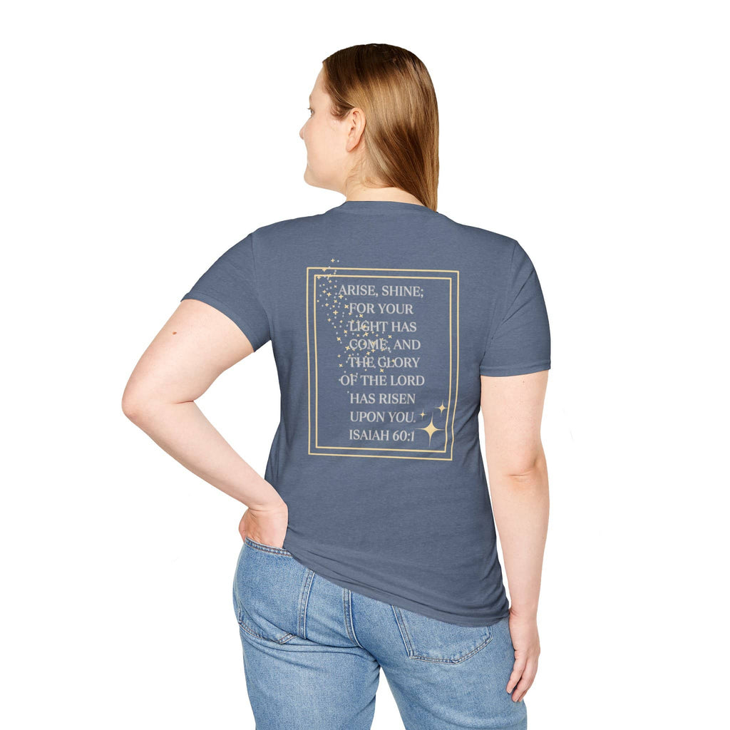 Arise And Shine T Shirt Featuring Isaiah 60:1