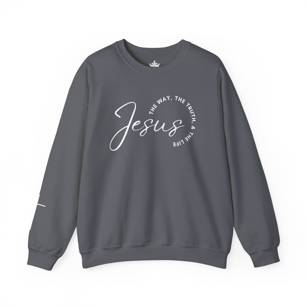 Jesus: The Way, The Truth, The Life Sweatshirt | Logos Co.