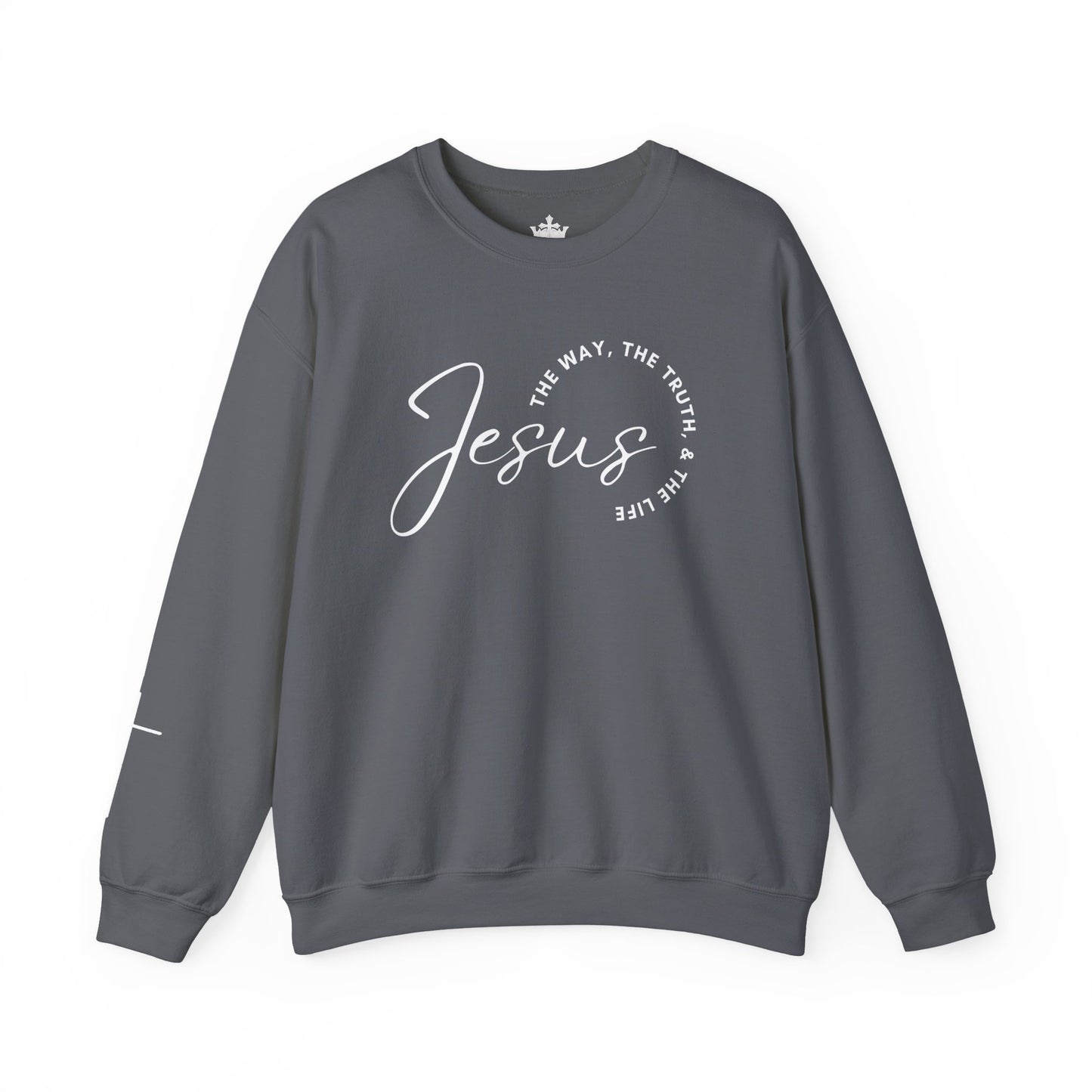 Jesus: The Way, The Truth, The Life Sweatshirt | Logos Co.