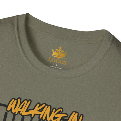 "Walking In Power" Men's T-Shirt-Acts 1:8 & Acts 10:38