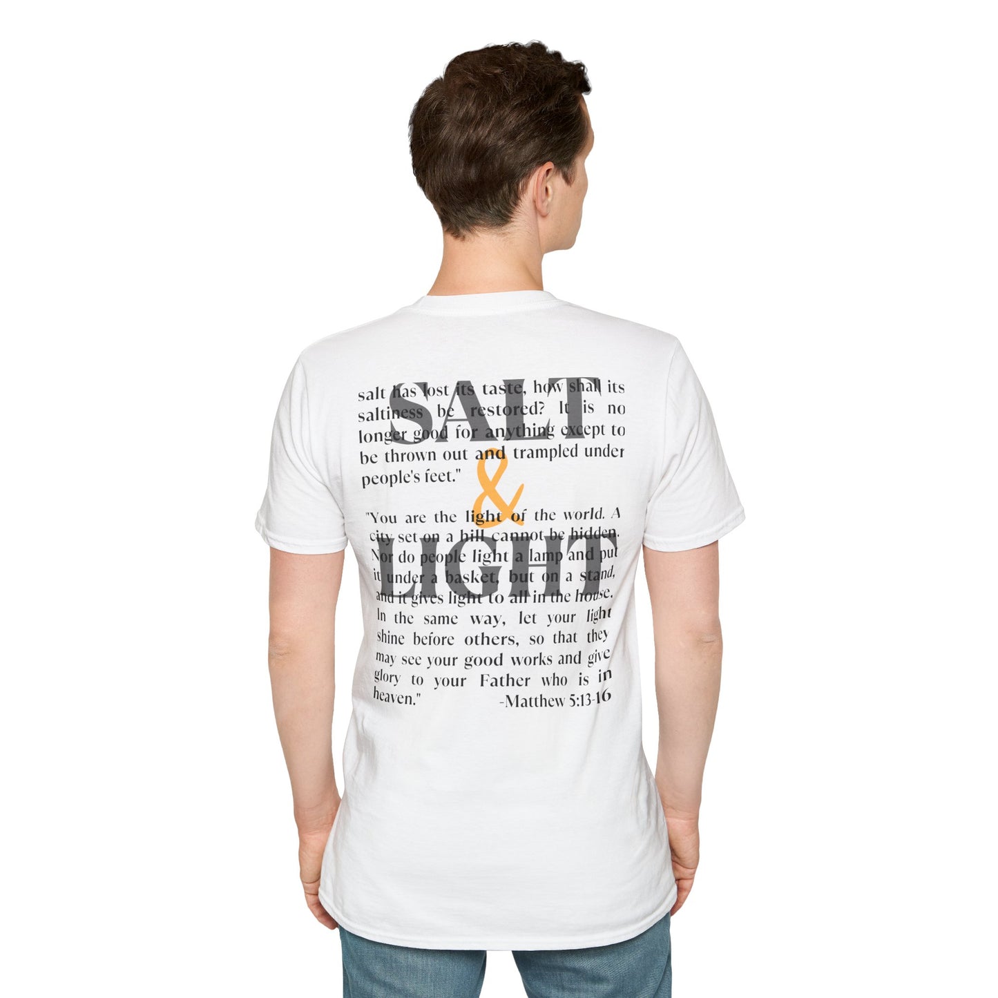Salt & Light Christian Men's Graphic Shirt By Logos