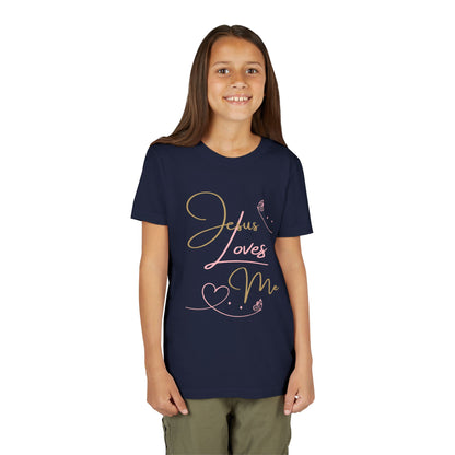 Jesus Loves Me Youth Shirt - Scripture Girls Tee