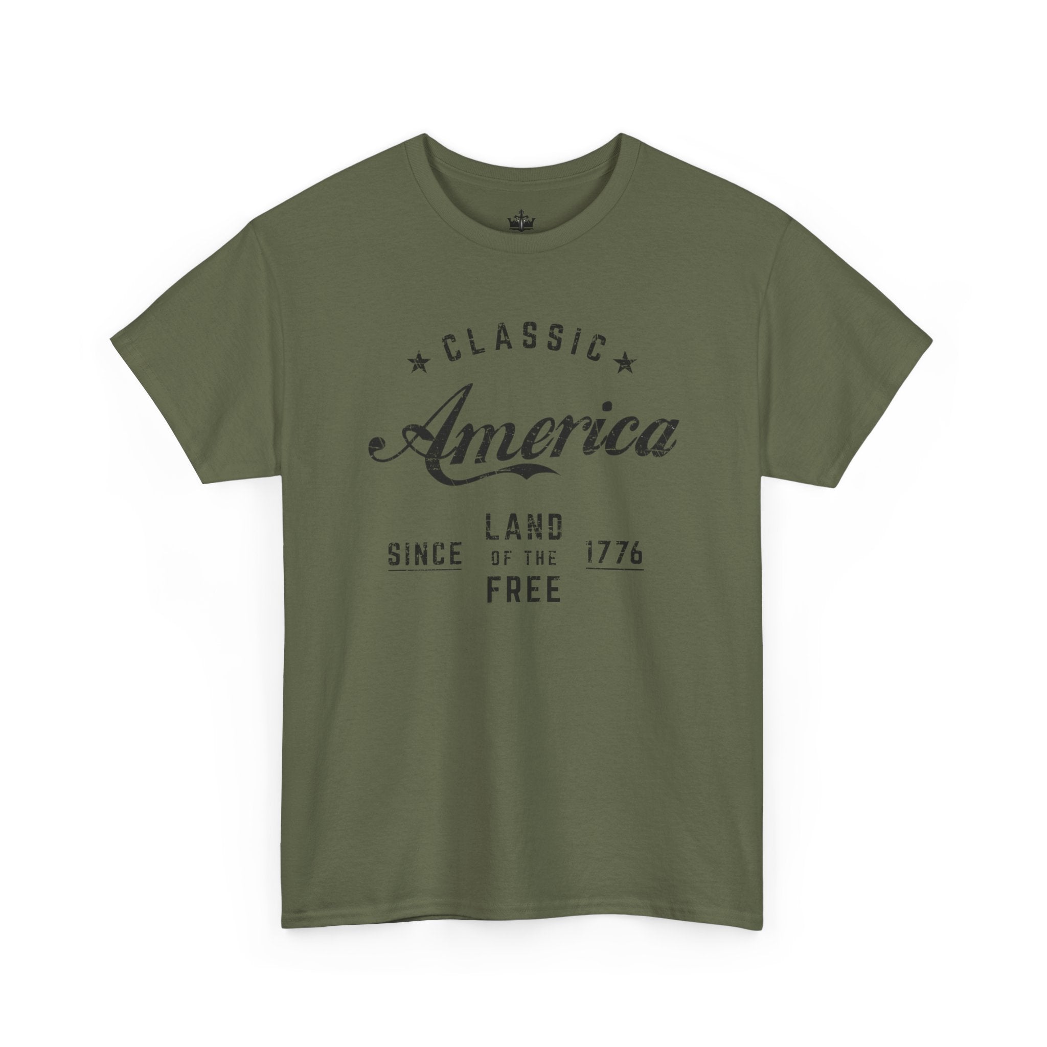 "Land of the Free" — Patriotic 250th Anniversary T-Shirt (Classic America, Since 1776)