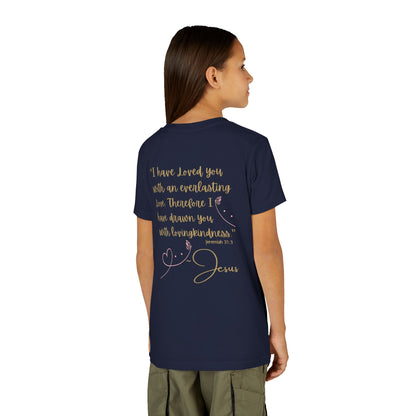 Jesus Loves Me Youth Shirt - Scripture Girls Tee