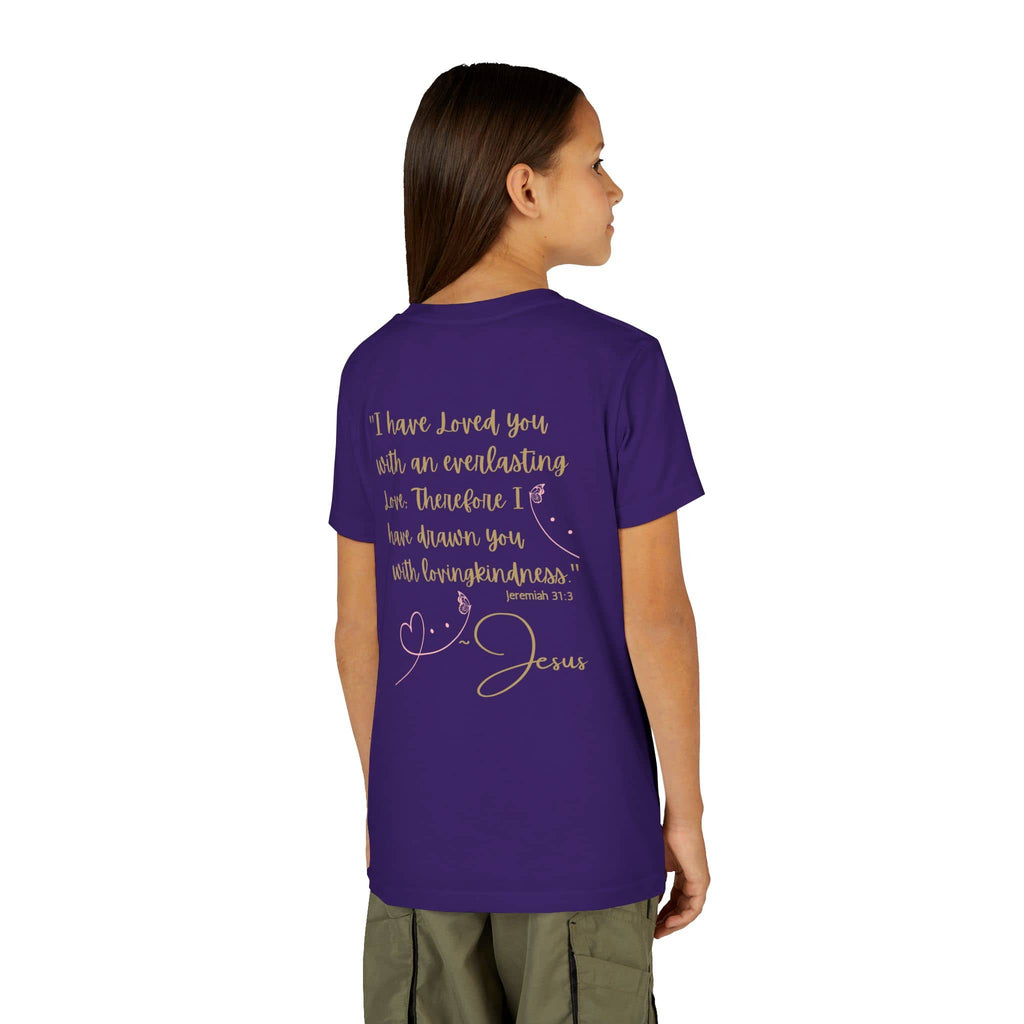 Jesus Loves Me Youth Shirt - Scripture Girls Tee