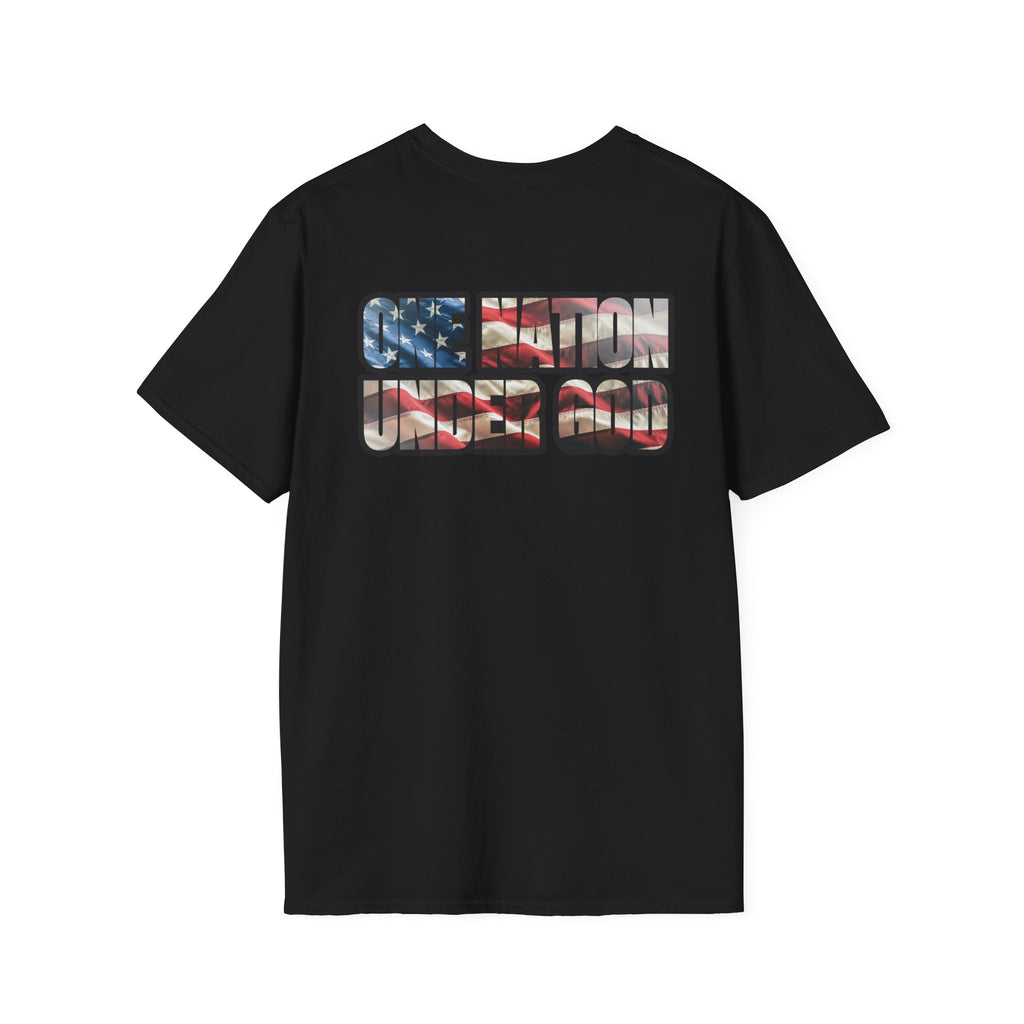 One Nation Under God Patriotic Flag T-Shirt
