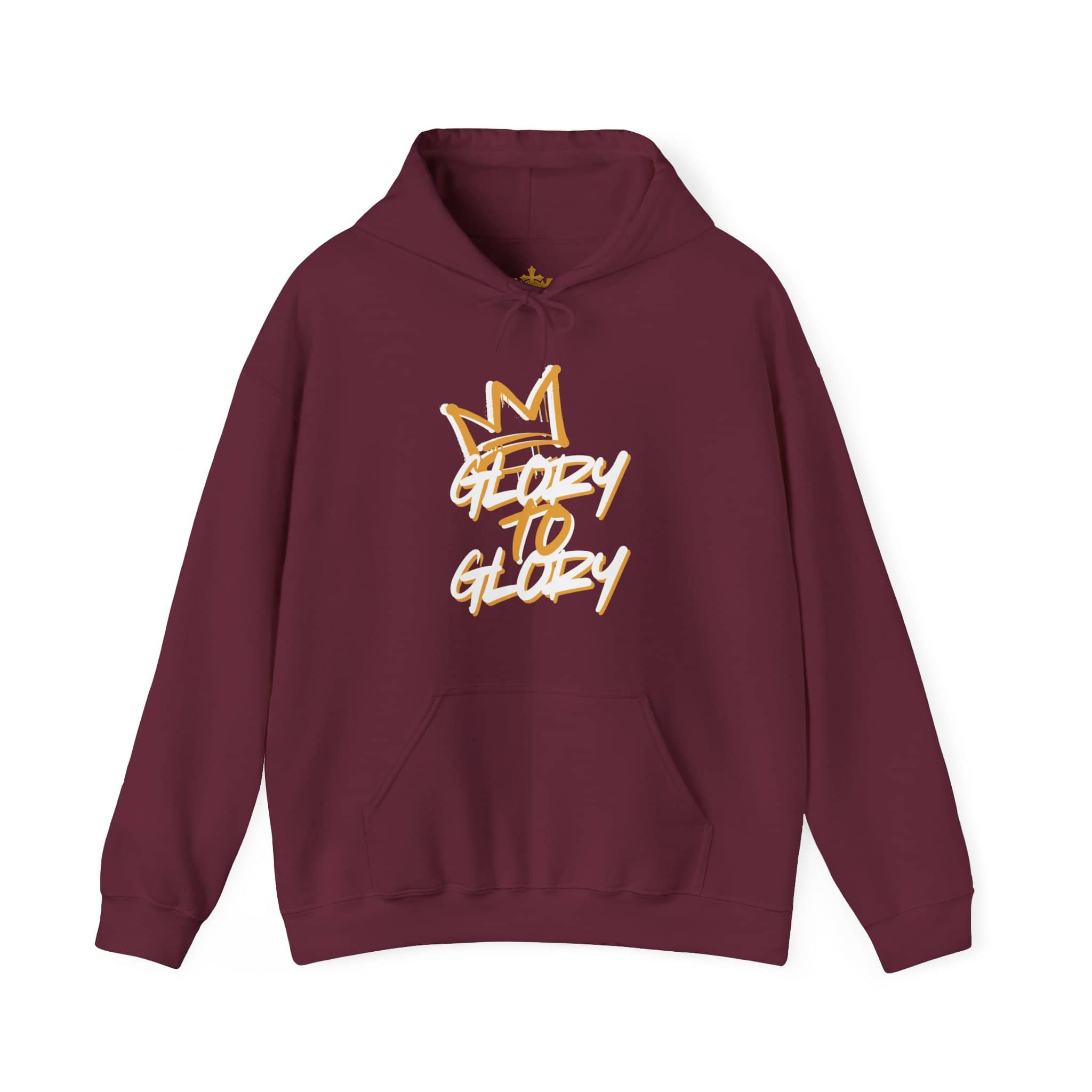 Glory to Glory Hoodie 2 Corinthians 3:18 Design