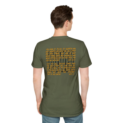 "Walking In Power" Men's T-Shirt-Acts 1:8 & Acts 10:38