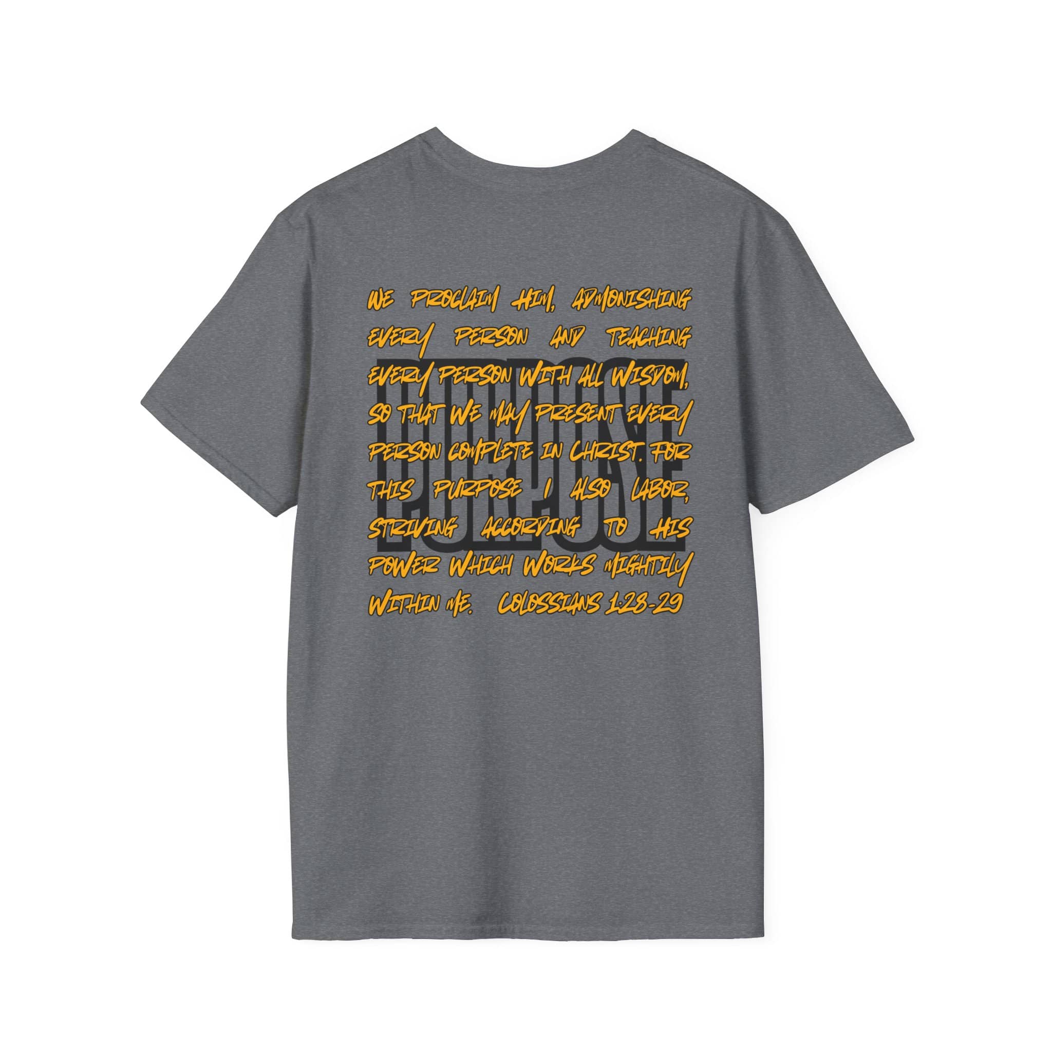 Driven By Purpose Christian Faith Shirt