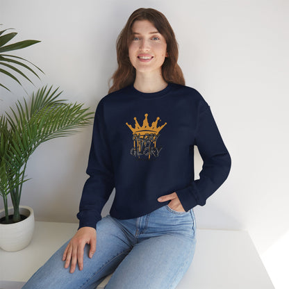 "Glory to Glory" Women's Sweatshirt- 2 Corinthians 3:18