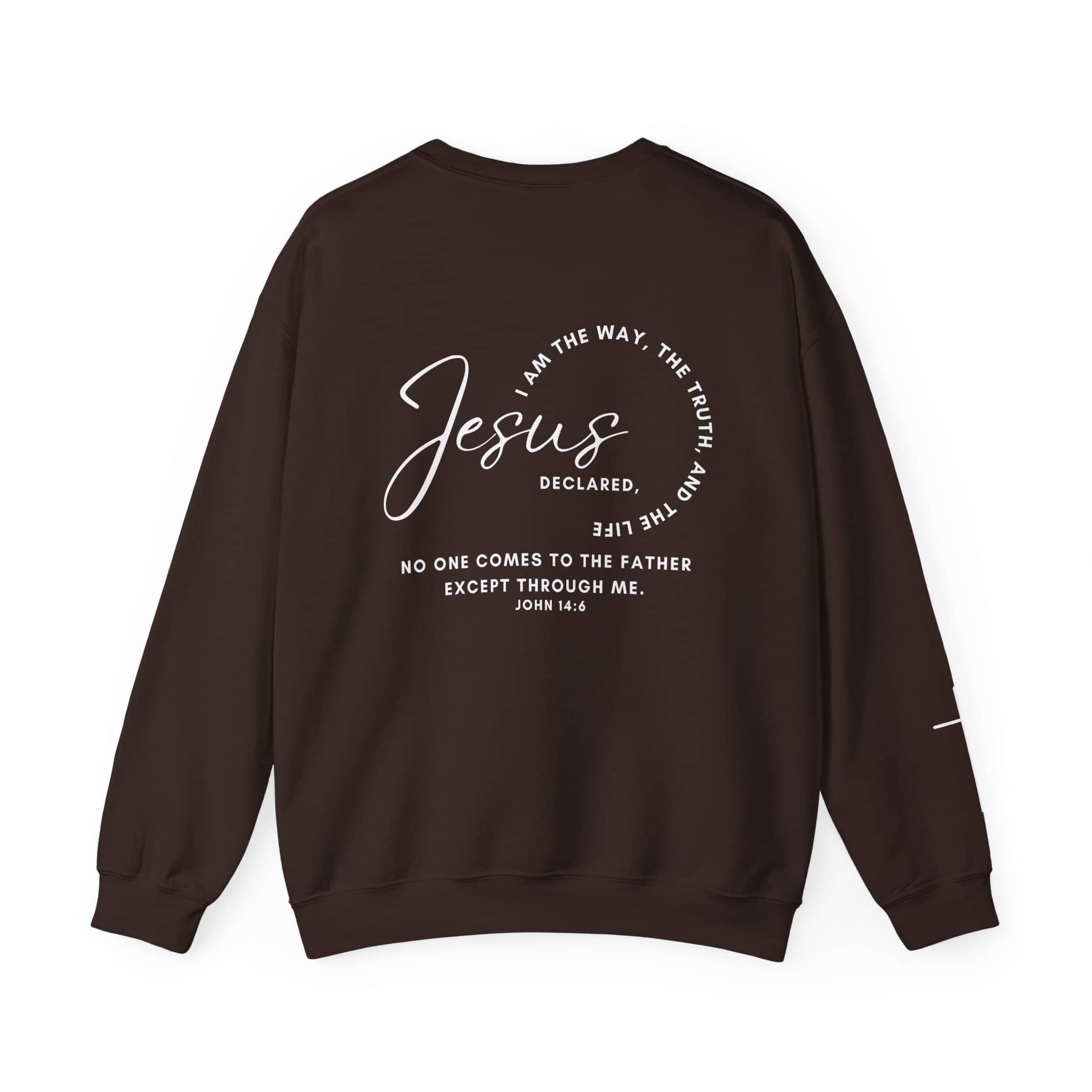 Jesus: The Way, The Truth, The Life Sweatshirt | Logos Co.
