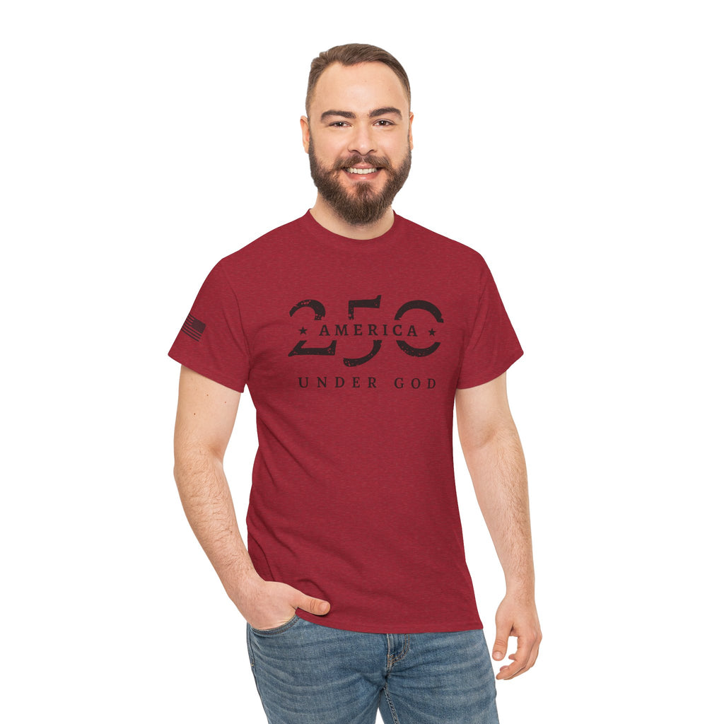 "One Nation Under God" - Patriotic 250th Anniversary T-Shirt