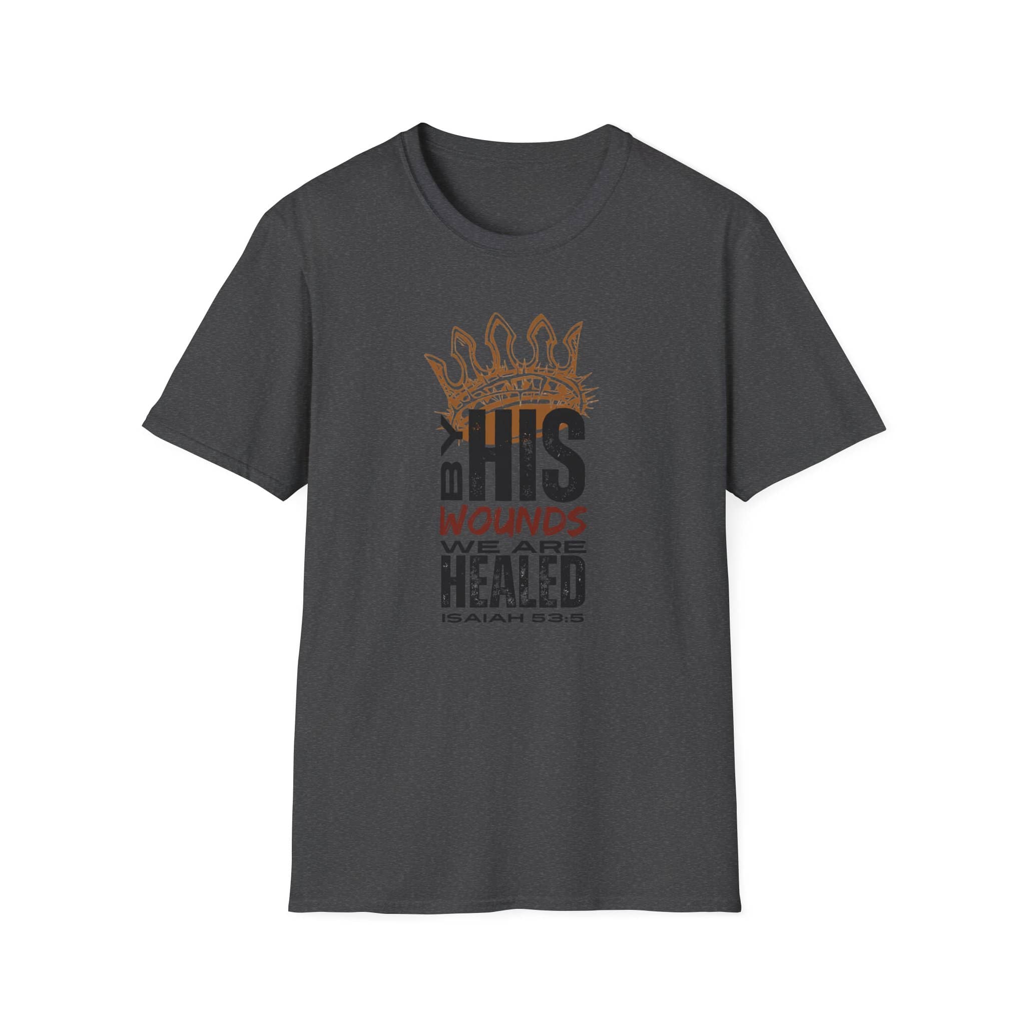 Christ Our Healer - Isaiah 53:5 Men's Apparel