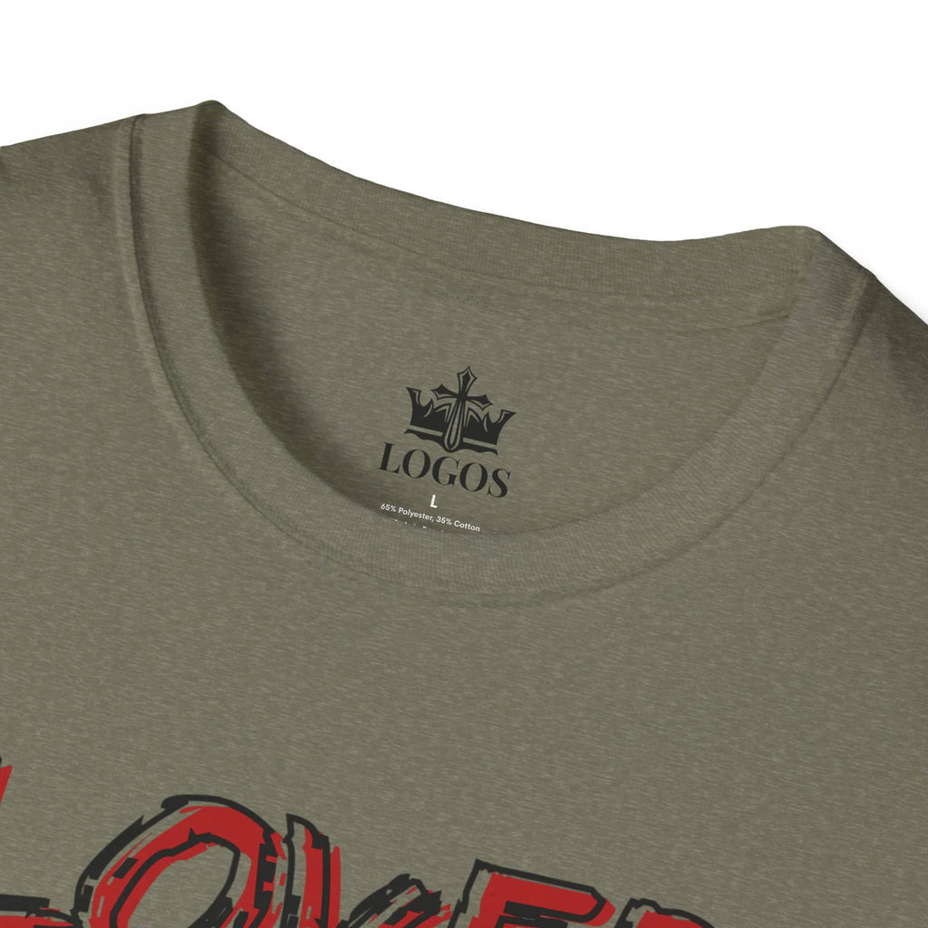 Loved By Jesus Christian Graphic T-Shirt
