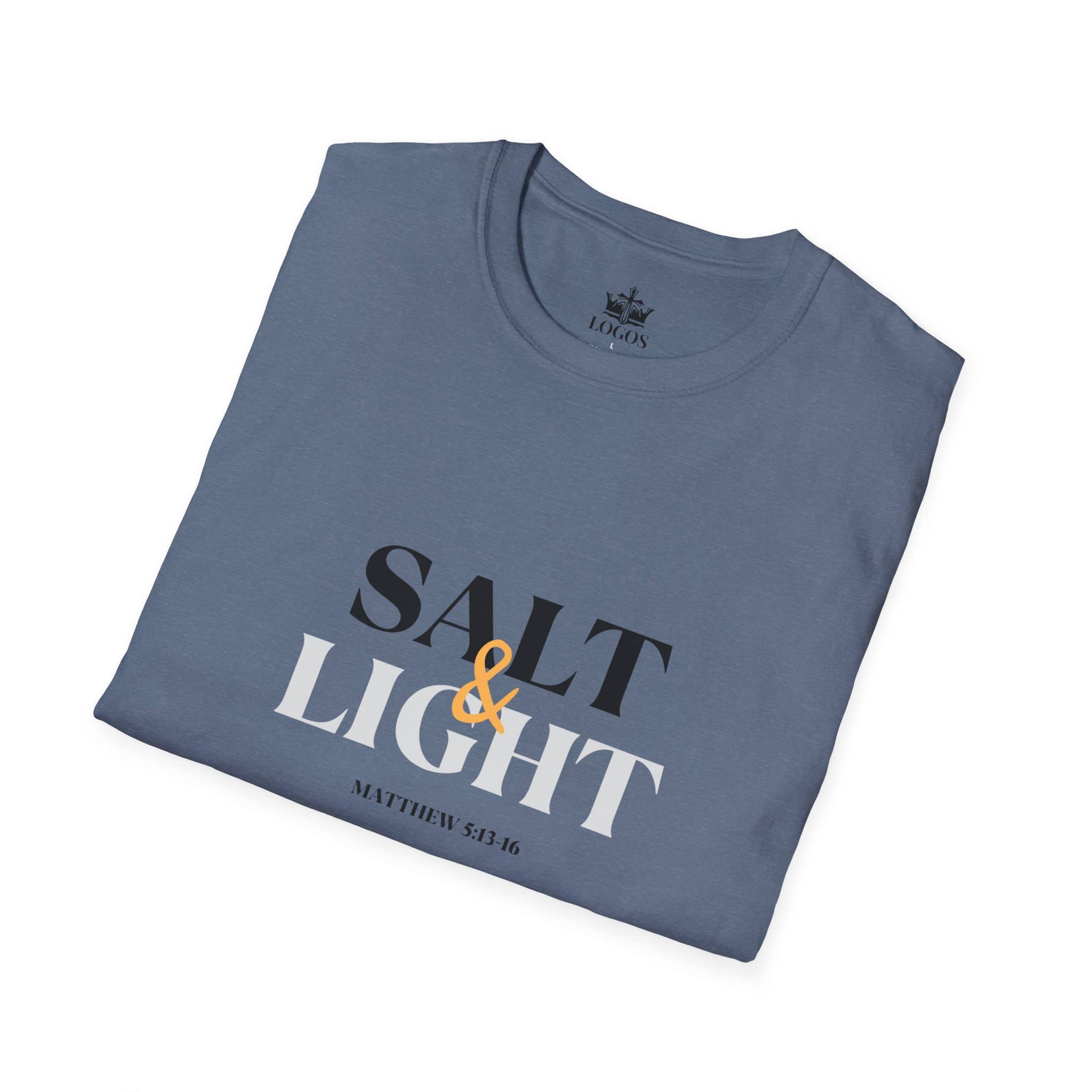 Salt & Light Christian Men's Graphic Shirt By Logos