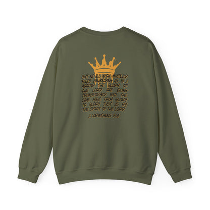 "Glory to Glory" Women's Sweatshirt- 2 Corinthians 3:18