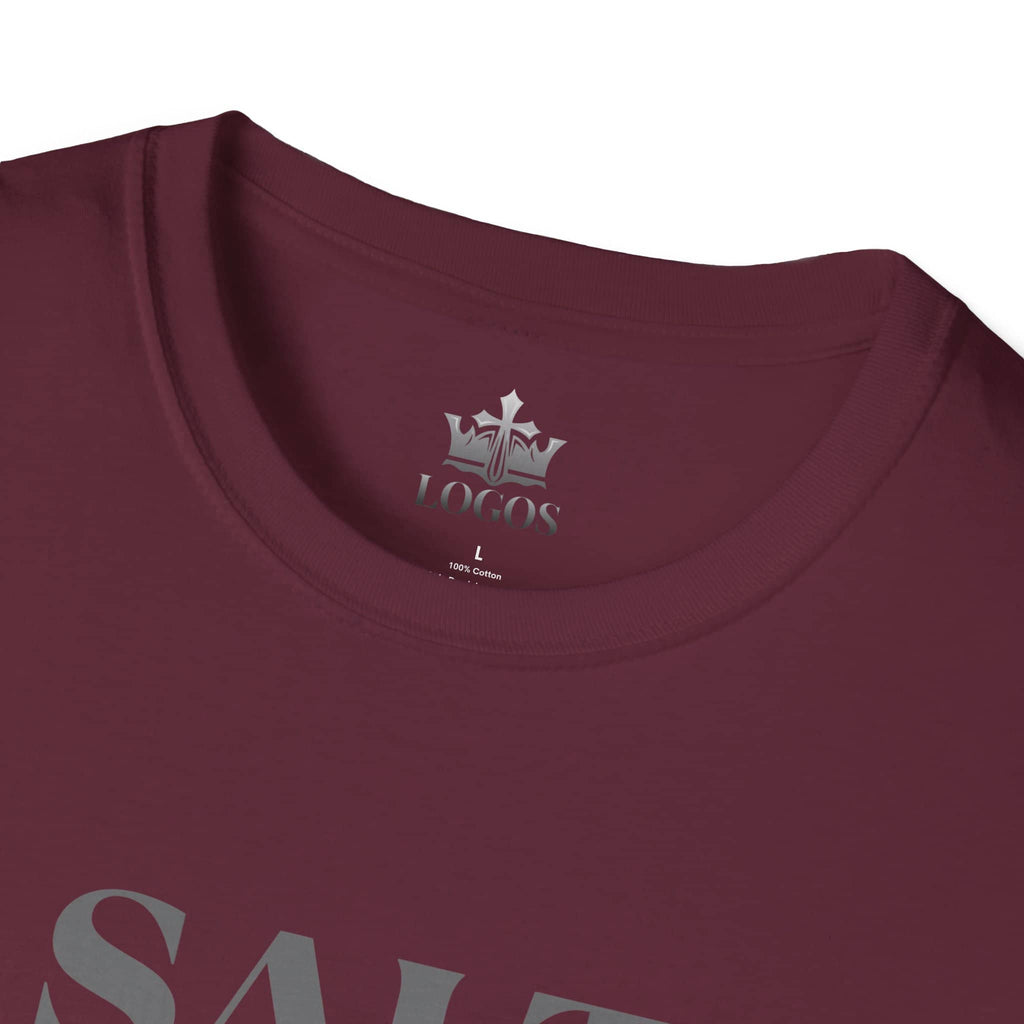 "Salt & Light" Lightweight Christian T-Shirt-Dark Fabric Design