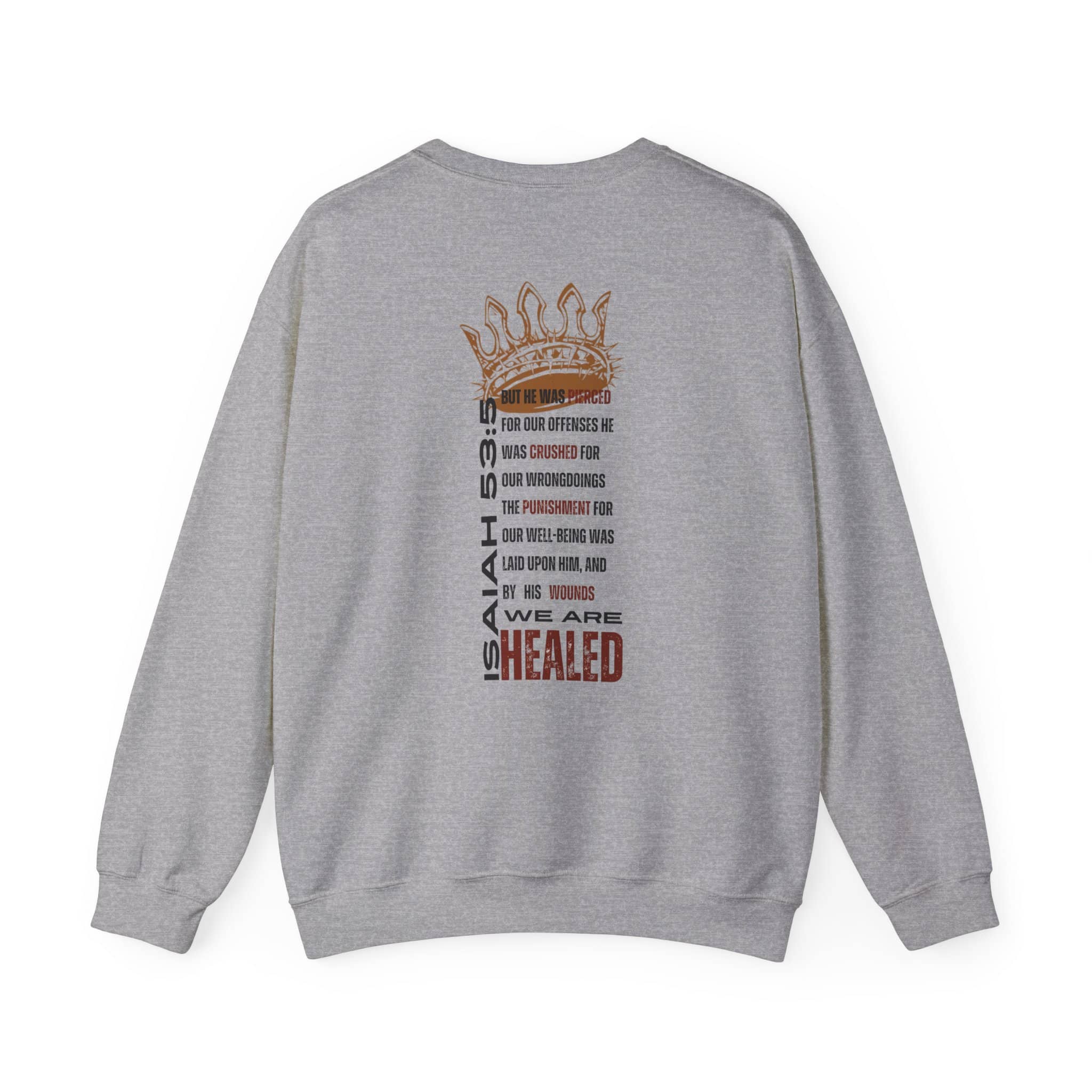 "Christ Our Healer" Men's Sweatshirt