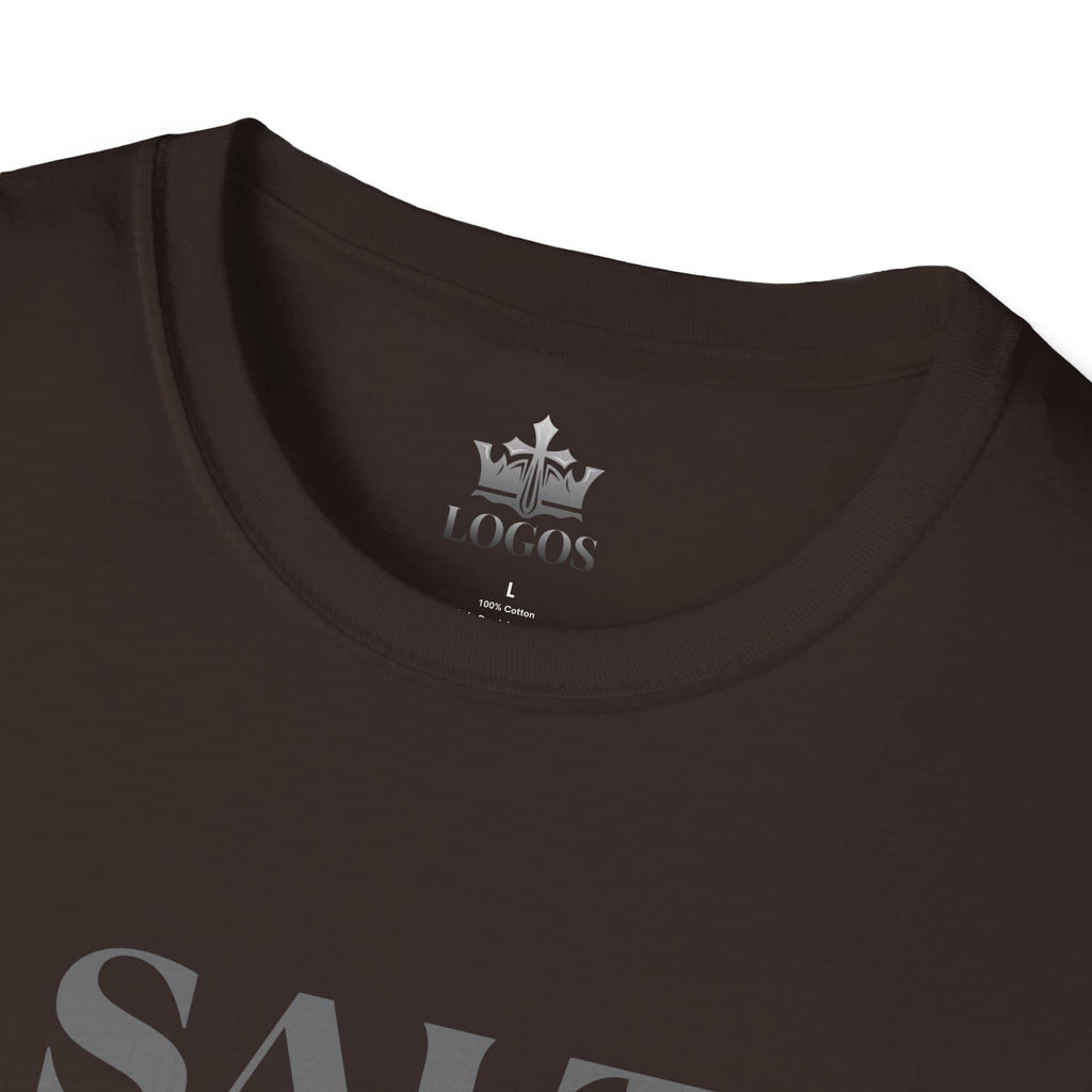 "Salt & Light" Lightweight Christian T-Shirt-Dark Fabric Design