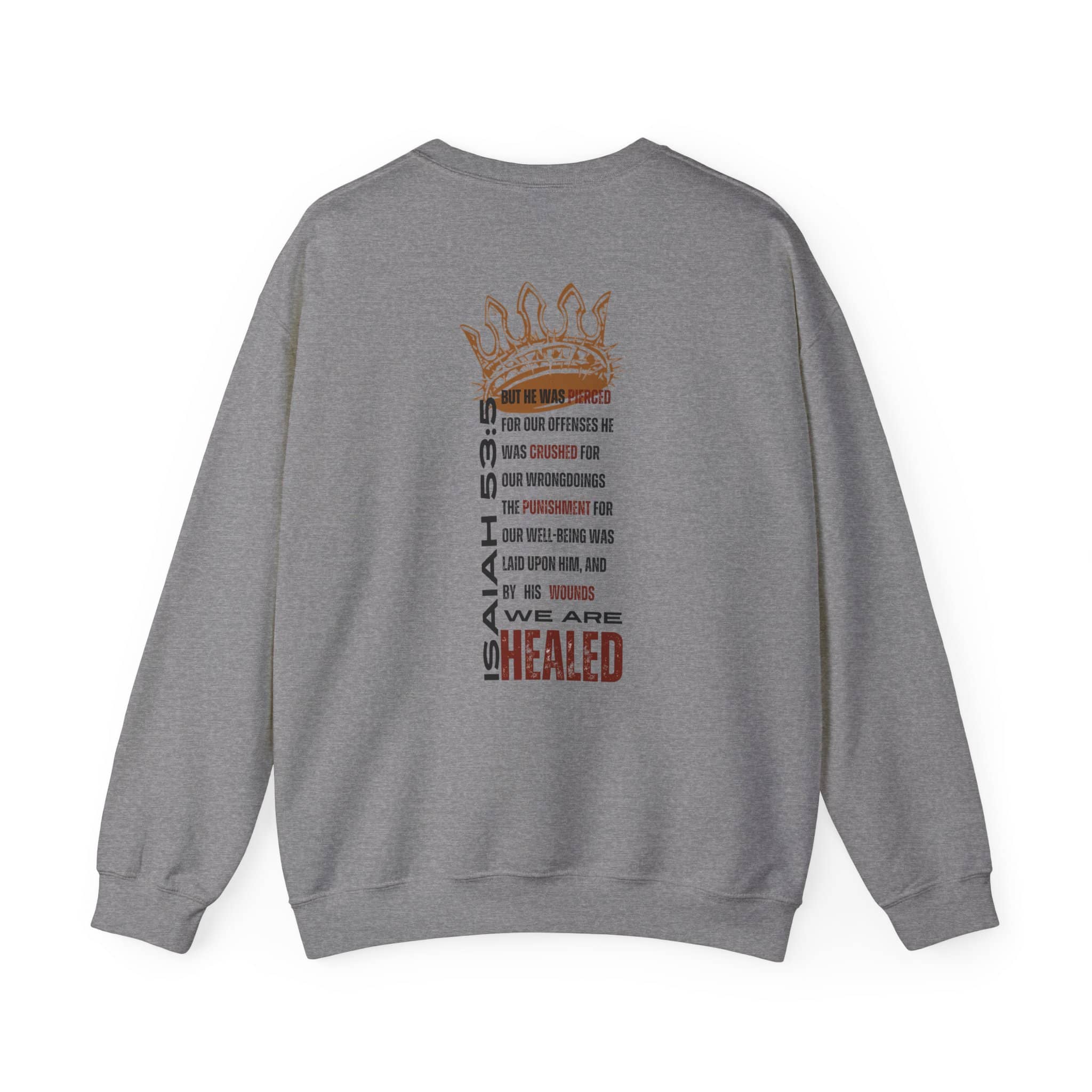 "Christ Our Healer" Men's Sweatshirt