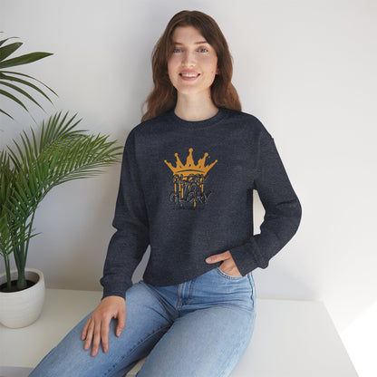 "Glory to Glory" Women's Sweatshirt- 2 Corinthians 3:18