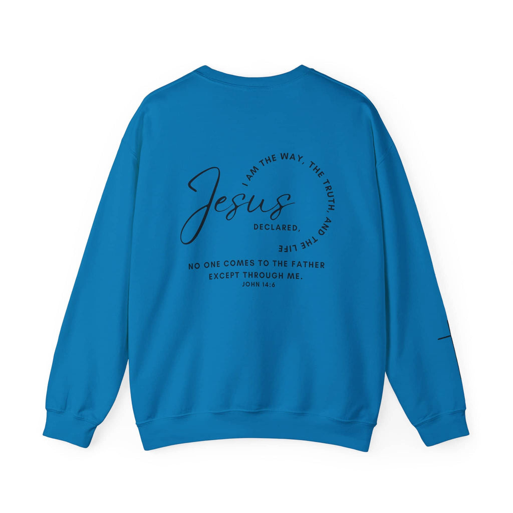 Jesus: The Way, The Truth, The Life Sweatshirt | Logos Co.