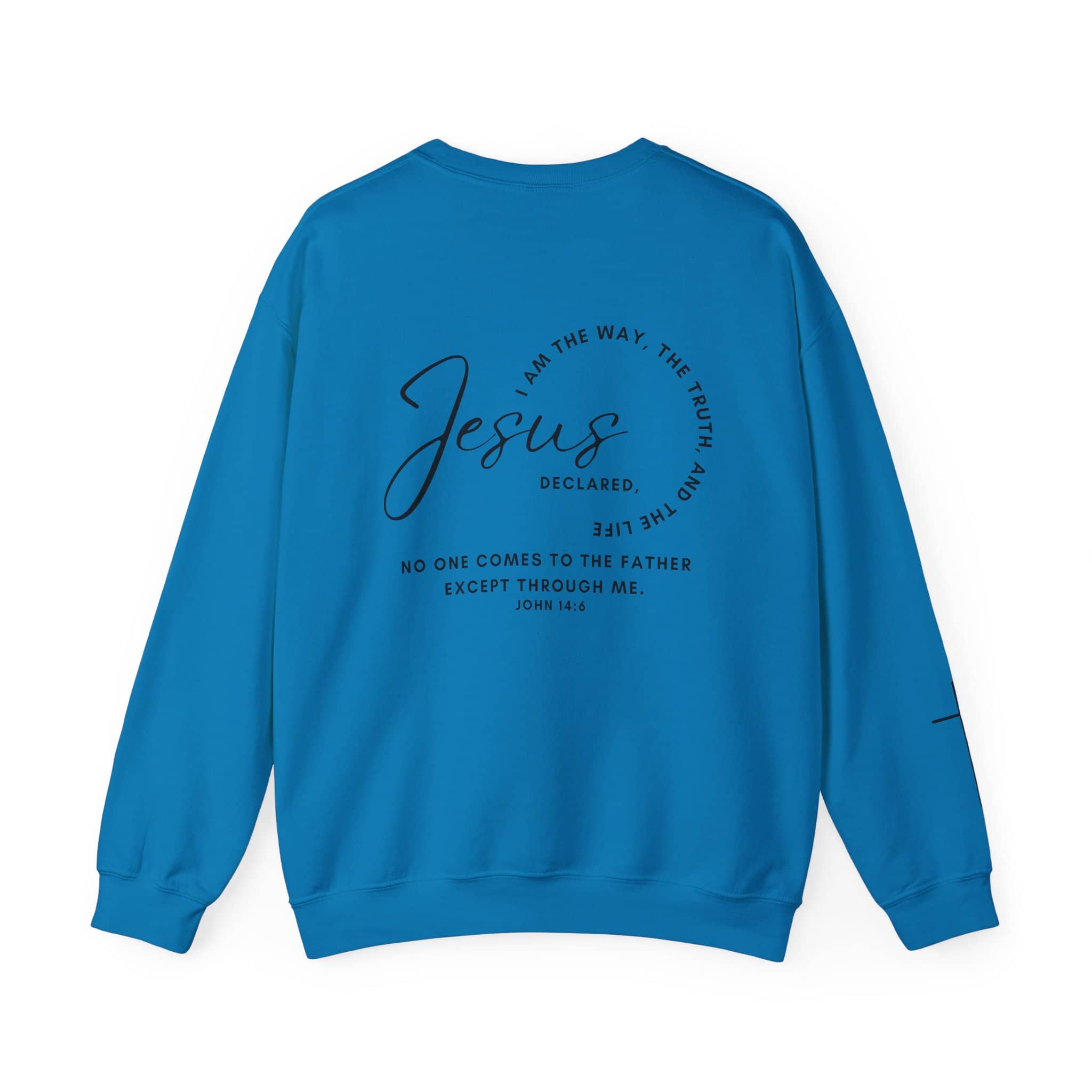 Jesus: The Way, The Truth, The Life Sweatshirt | Logos Co.