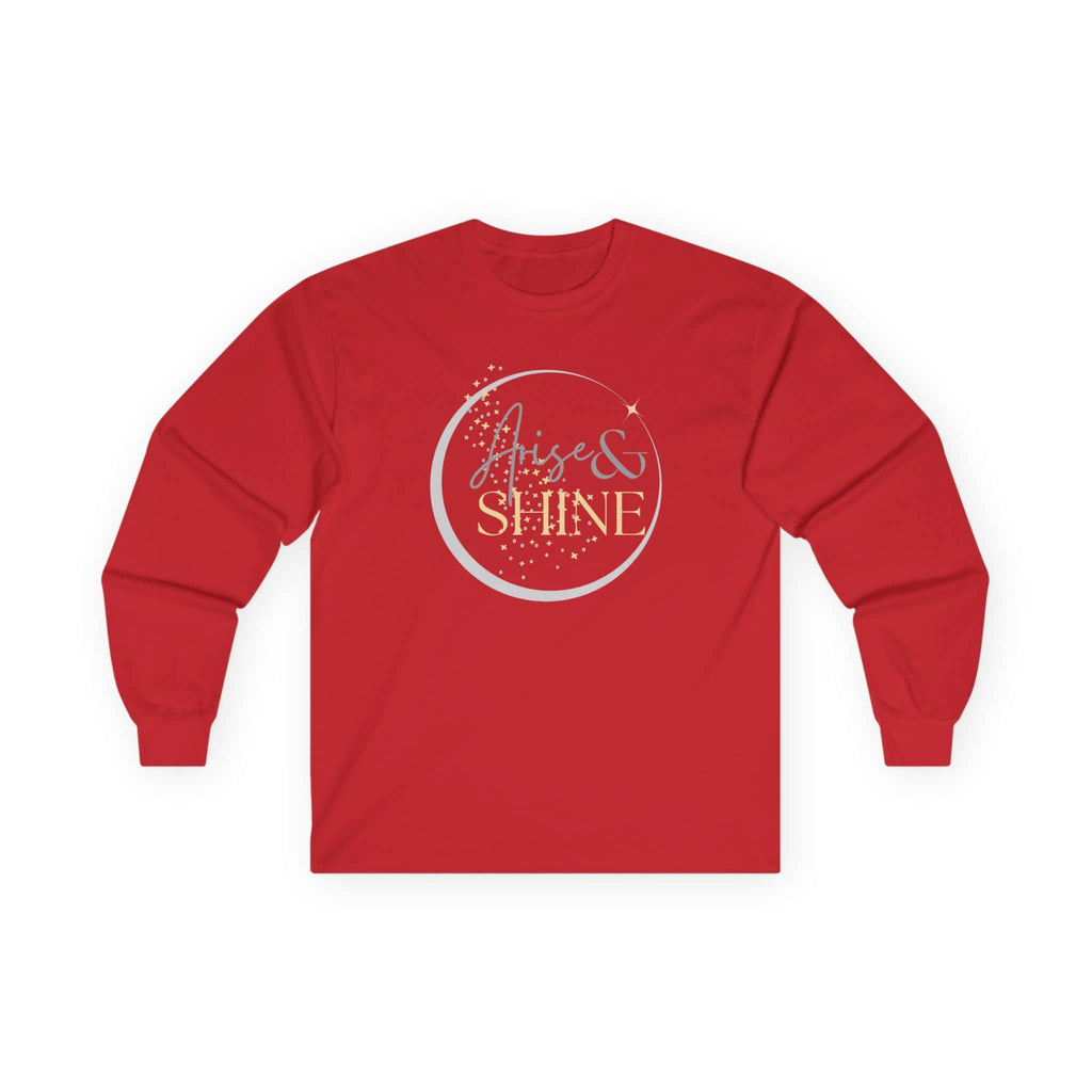 Arise and Shine Scripture Design Women's Long Sleeve Shirt