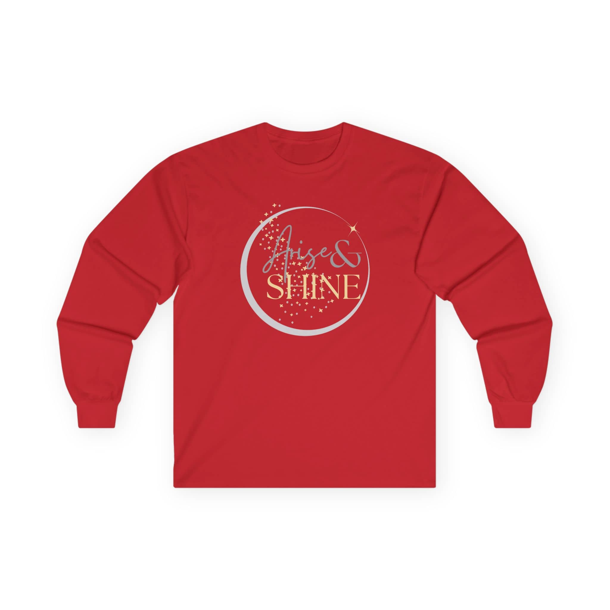 Arise and Shine Scripture Design Women's Long Sleeve Shirt