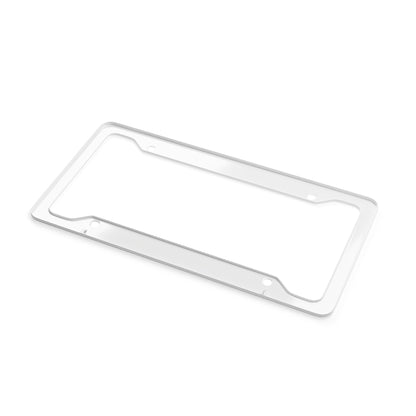 Back view of the 'Call on Jesus & Be Saved" Christian license plate frame