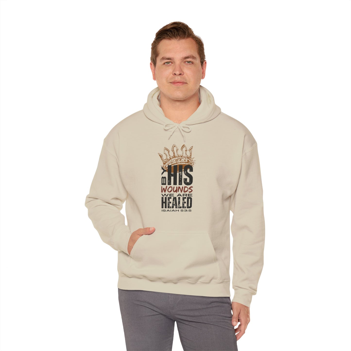 Christian hooded sweatshirt with inspirational design and soft fabric for comfort and style