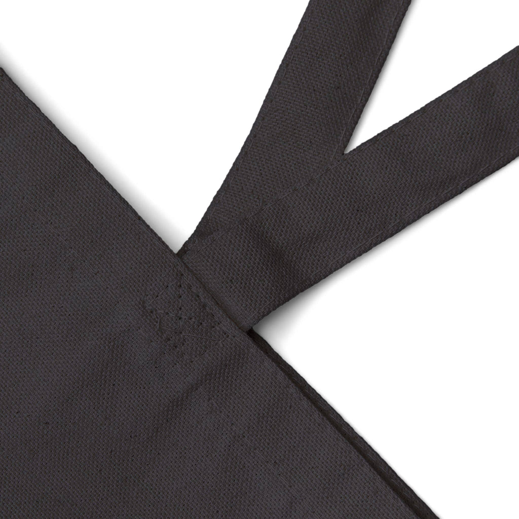 Black Generation Jesus Canvas Tote Bag featuring durable fabric and sturdy handles, seen from the front