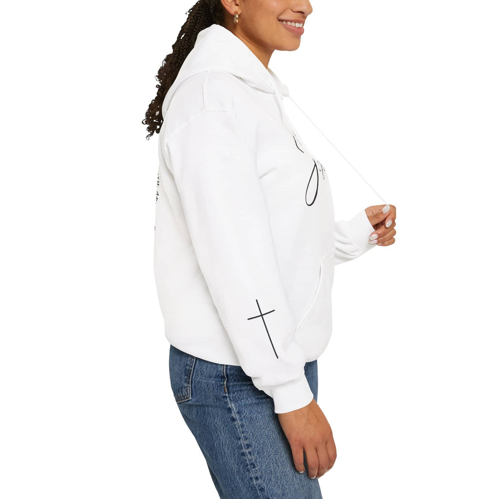 White Jesus: The Way, The Truth, The Life hoodie with a stylish design and comfortable fit