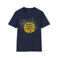 Junior Girls Psalm 150:6 T-Shirt in Navy with Inspirational Front Design