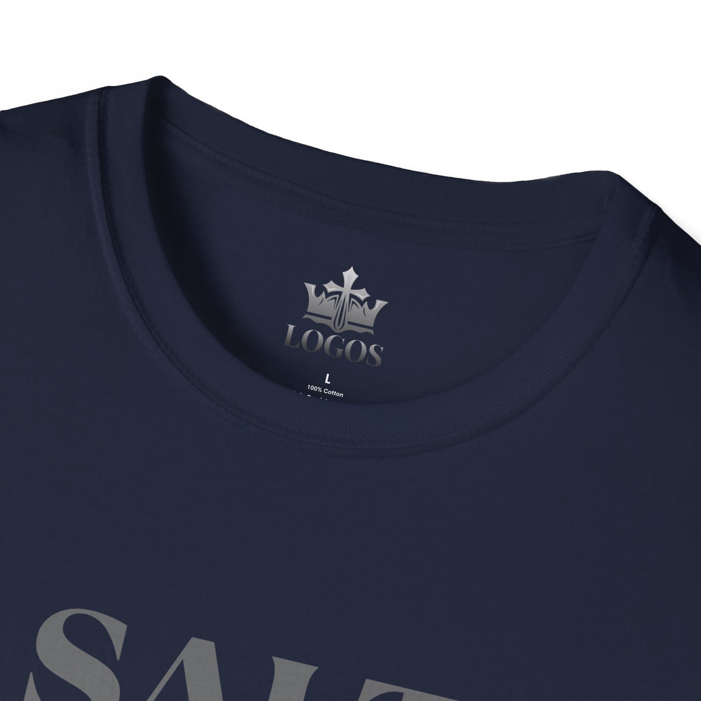"Salt & Light" Lightweight Christian T-Shirt-Dark Fabric Design