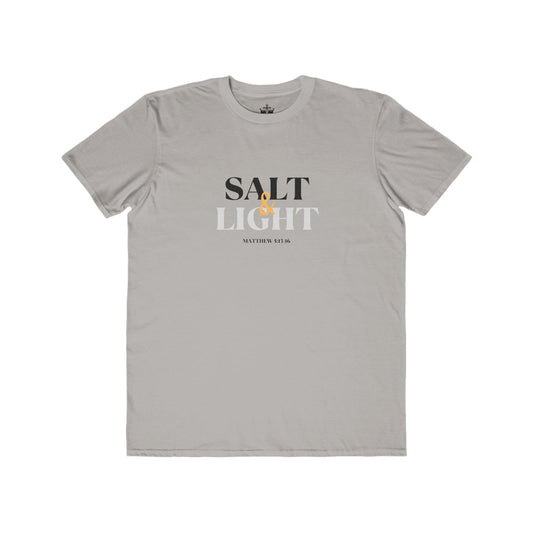 Salt & Light scripture shirt featuring a stylish design inspired by Matthew 5:13-16